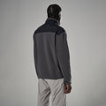 Midnight Grey Montane Men's Roco Fleece Pull On Model Back