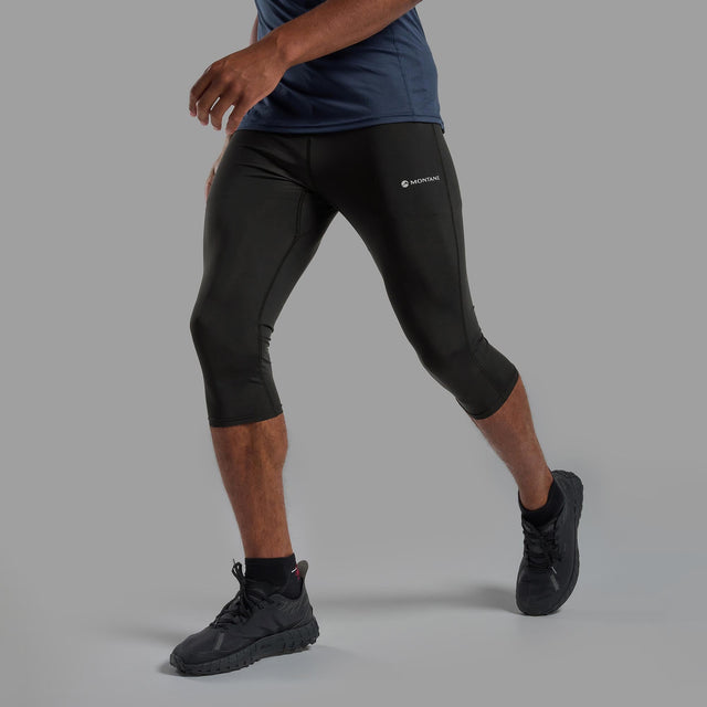 Mens three quarter running tights best sale