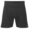 Black Montane Men's Slipstream 5" Trail Running Shorts Front