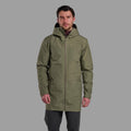 Caper Montane Men's Spirit Long Waterproof Jacket Model Back