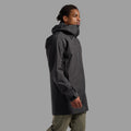 Midnight Grey Montane Men's Spirit Long Waterproof Jacket Model 3
