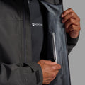 Midnight Grey Montane Men's Spirit Long Waterproof Jacket Model 8