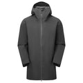 Midnight Grey Montane Men's Spirit Long Waterproof Jacket Front