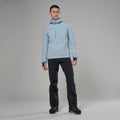 Frost Blue Montane Men's Stratum Hooded Insulated Jacket Model 3 MSTRHFRO