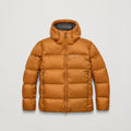Amber Montane Men's Thaw Hooded Down Jacket Front MTHAHAMB