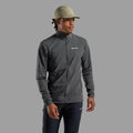 Midnight Grey Montane Men's Tenacity Nano Softshell Jacket Model Front