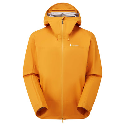 Flame Orange Montane Men's Torren Waterproof Jacket Front