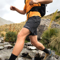 Midnight Grey Montane Men's Volantis 7" Shorts Front Campaign