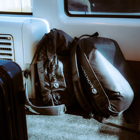 Black Montane Transition Duffel 100L Front