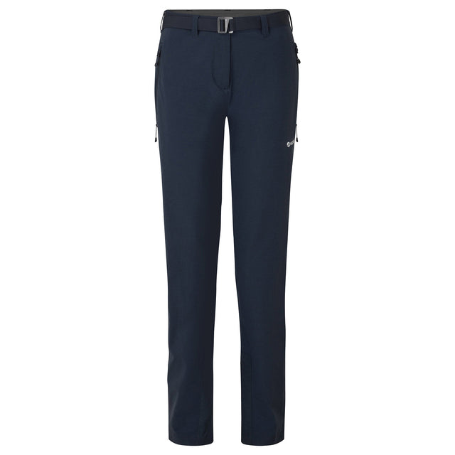 Ladies Warm Stretch Trouser in Navy - Nivo - The Golf Outfit