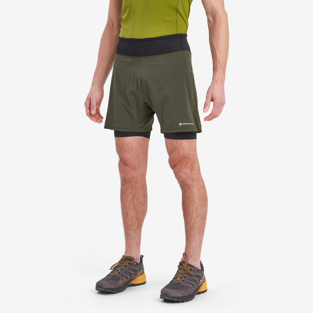 Montane Men's Slipstream Twin Skin Running Shorts